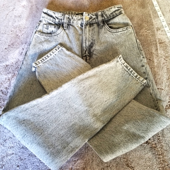 Zara jeans size 00 in gray - Picture 2 of 8